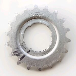 VINTAGE KJ18 BLACK BIKE BICYCLE COG COASTER BRAKE COG 18T 3/32" BRAKE HUB #3